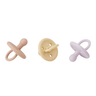 Liewood Sutter - Silikone - 3-pak - Str. 1 - Paula - Light Laven