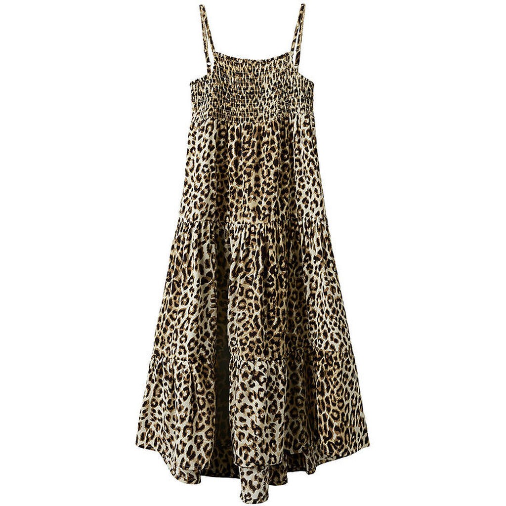 Name It Kjole - NkfVinaya - Black/Leopard