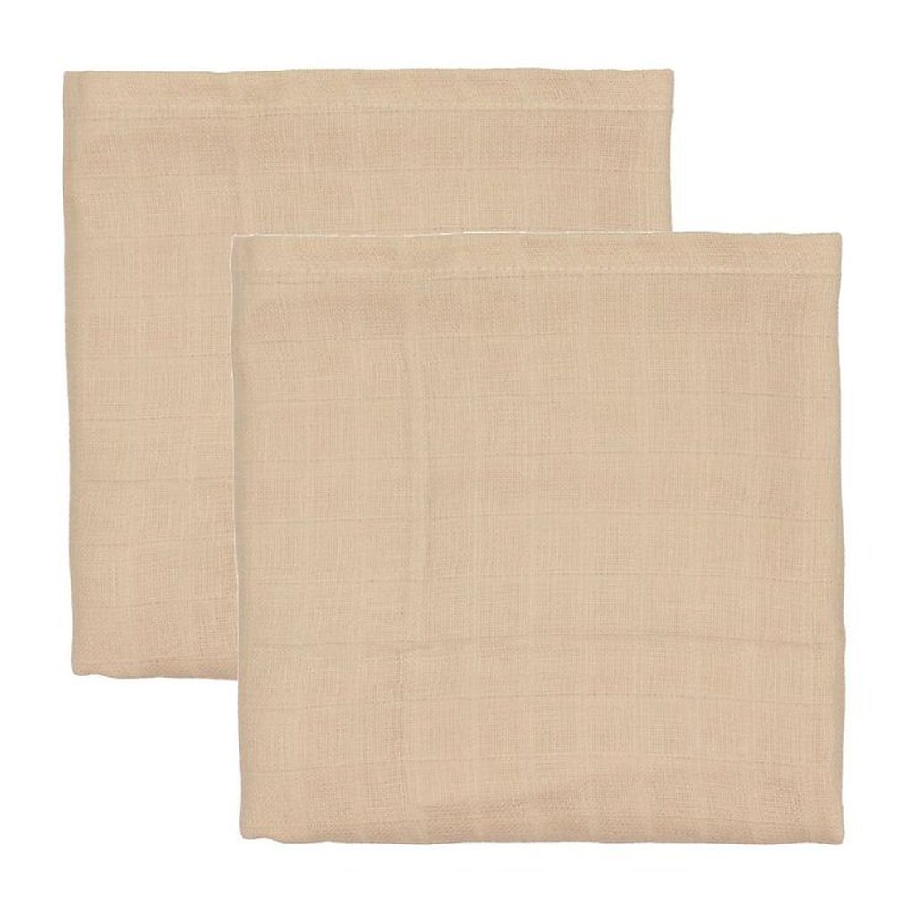 Cam Cam Stofbleer - 70x70 - 2-pak - Almond