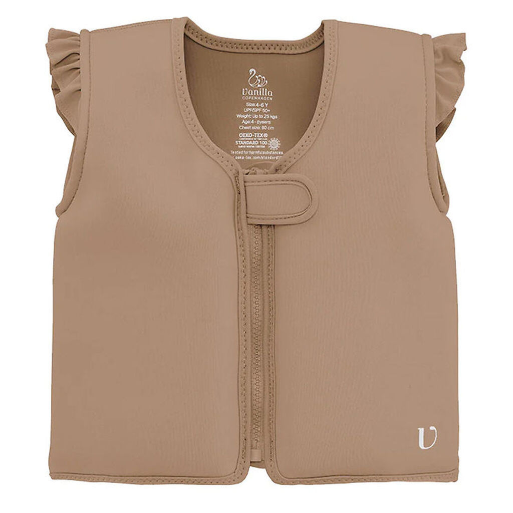 Vanilla Copenhagen Svømmevest - Neo - New Oak m. Flæser