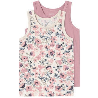 Name It Undertrøje - Noos - NmfTank - 2 pak - Nostalgia Rose