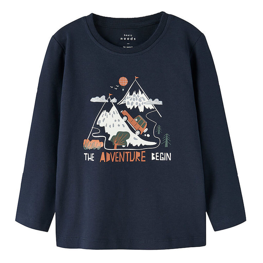 Name It Bluse - NmmVux - Navy Blazer/Begin