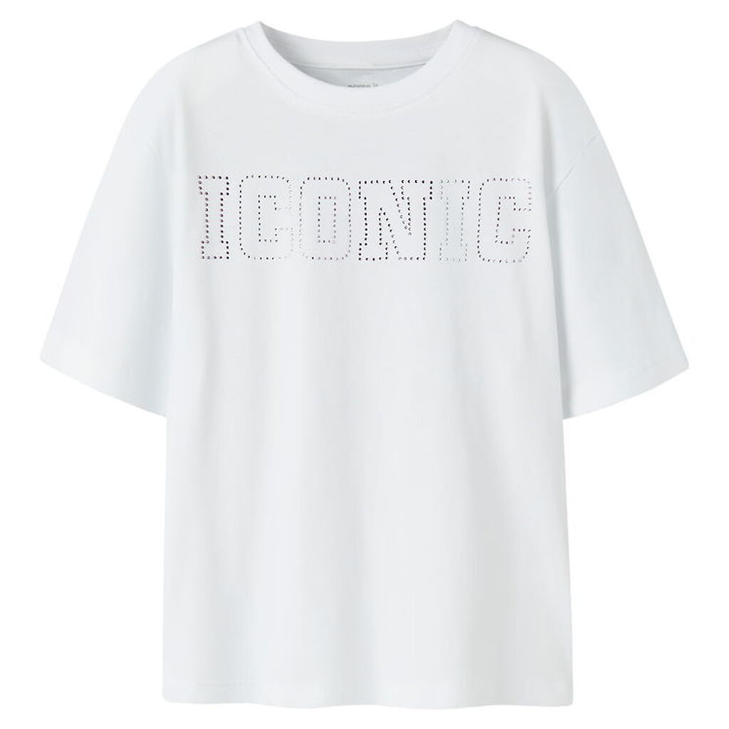 Name It T-Shirt - NkfRosalie - Bright White