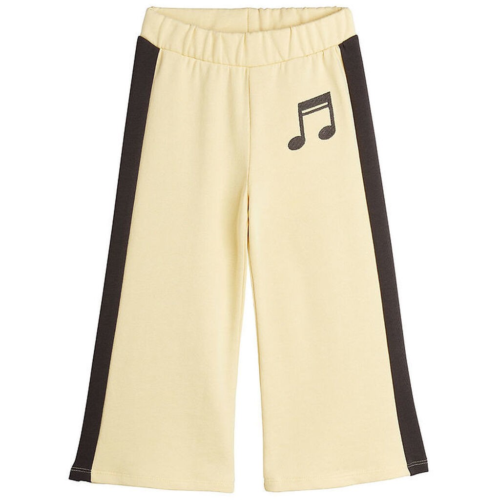 Mini Rodini Sweatpants - Note - Lysegul m. Brun