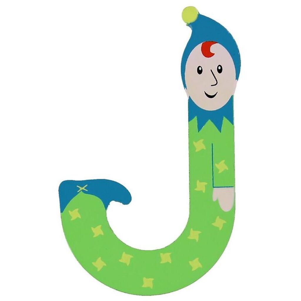 Petit Jour Paris Alfe Bogstav - J - Grøn