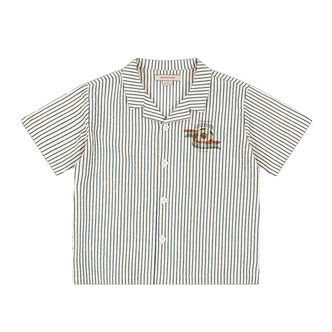 Konges Sløjd Skjorte - Elliot - Stripe Blue