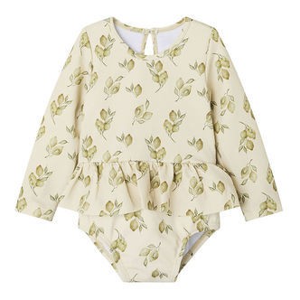 Lil' Atelier Badedragt - Vaflet - NbfFloria - Turtledove