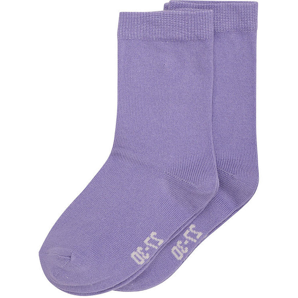 Minymo Ankelstrømper - 2-pak - Noos - Purple Haze