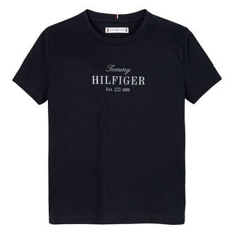 Tommy Hilfiger T-shirt - Script - Dark Night Navy