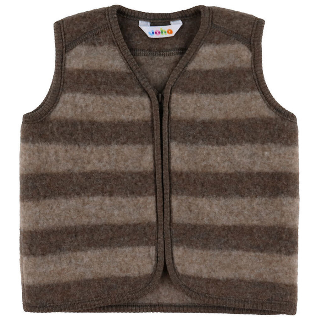 Joha Vest - Uld - Brun