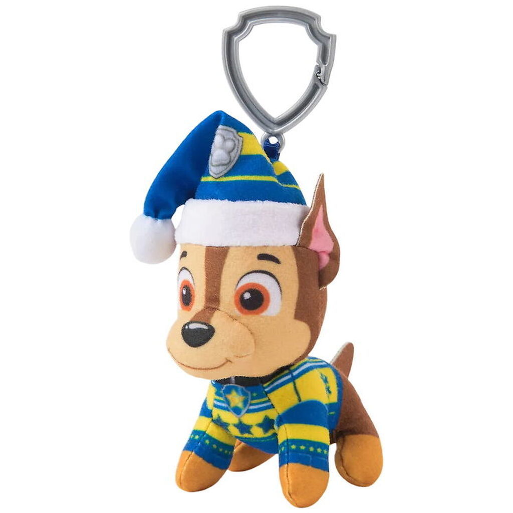 Paw Patrol Nøglering - Holiday - 10 cm - Chase