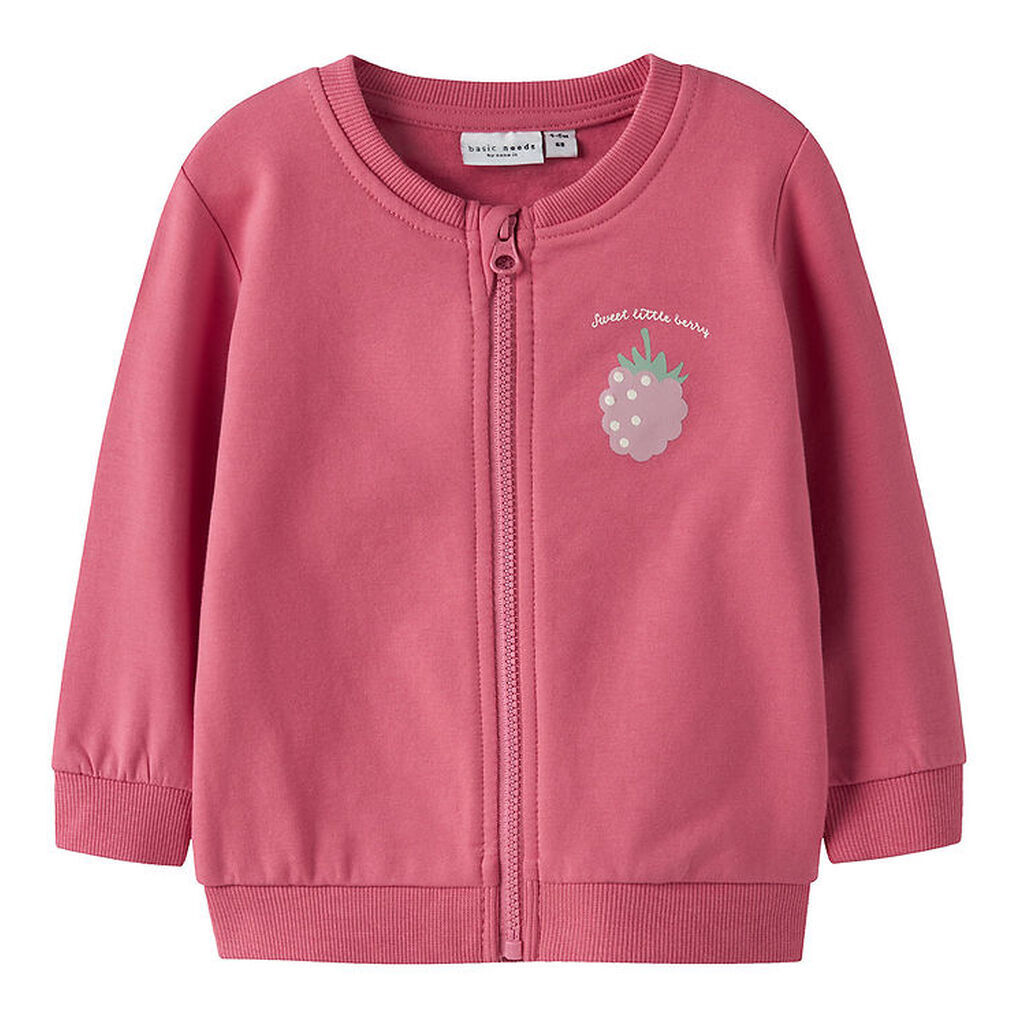 Name It Cardigan - NbfVrillie - Rapture Rose/Raspberry