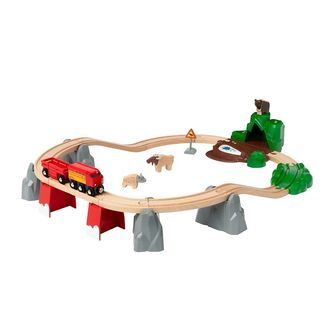 BRIO World Togbanesæt - Nordic Animal Set - 26 Dele 33988