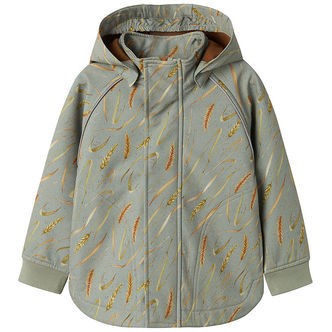Name It Softshelljakke m. Fleece - NmmAlfa08 - Shadow/Field