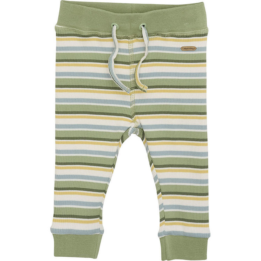 Minymo Bukser - Rib - Reseda