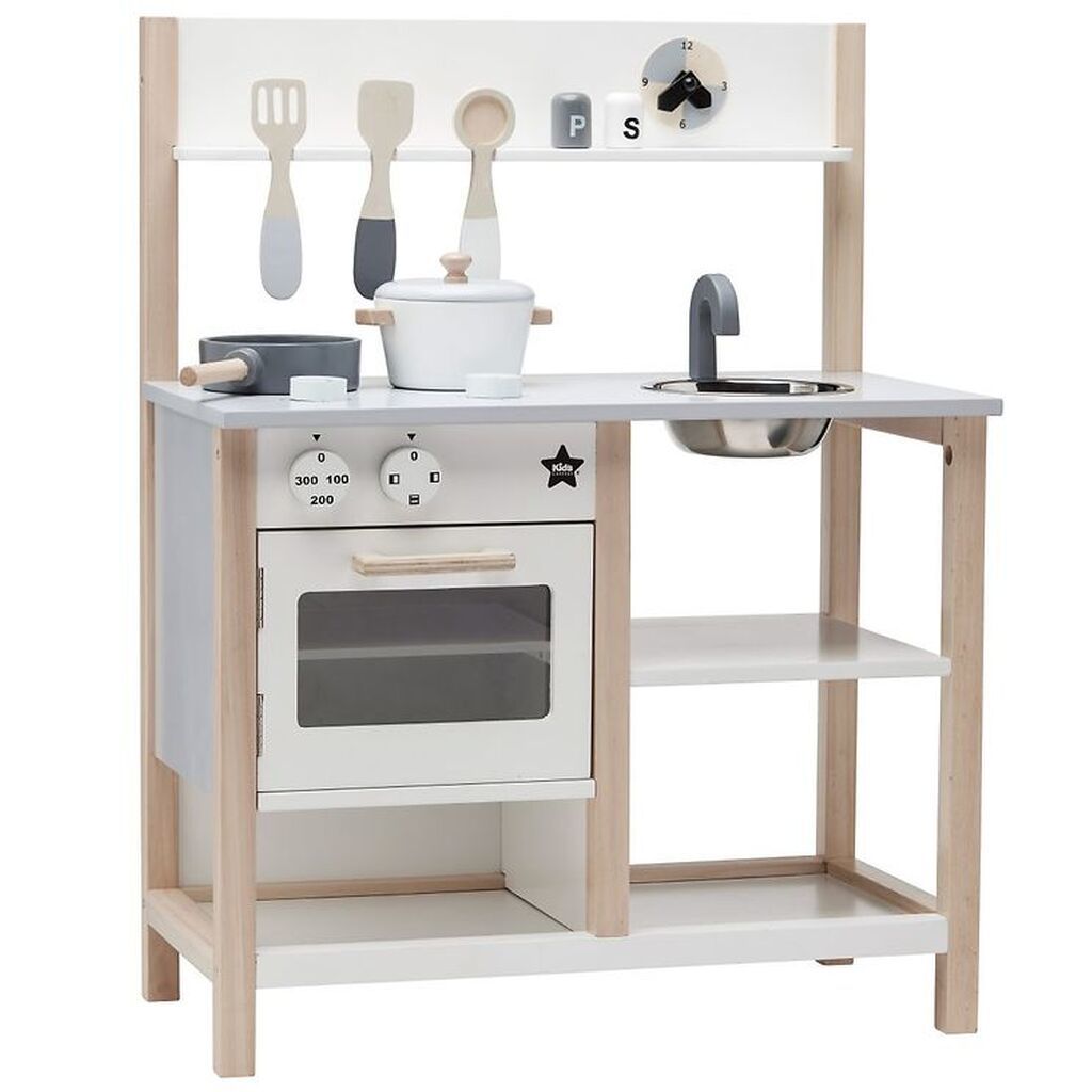 Kids Concept Køkken - Hvid/Grå