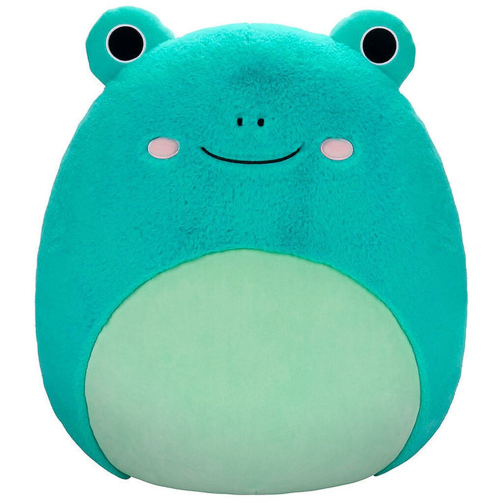 Squishmallows Bamse - 50 cm - Fuzz A Mallows Ludwig Frog