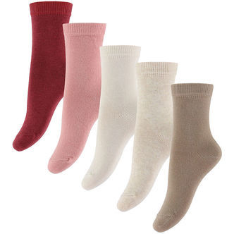 Minymo Strømper - 5-pak - Rose Cloud