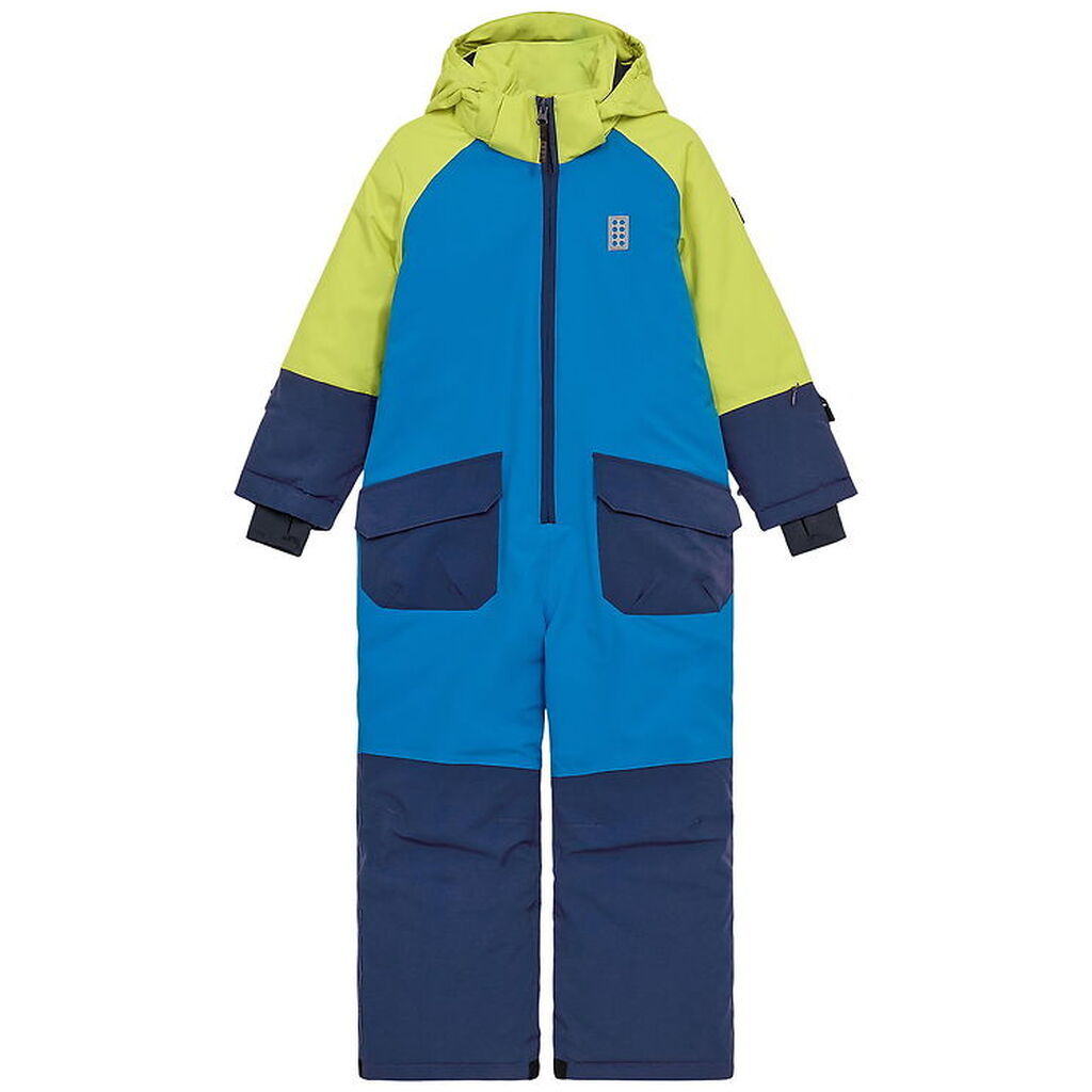 LEGOÂ® Wear Flyverdragt - LwJaz 810 - Blå/Neongul