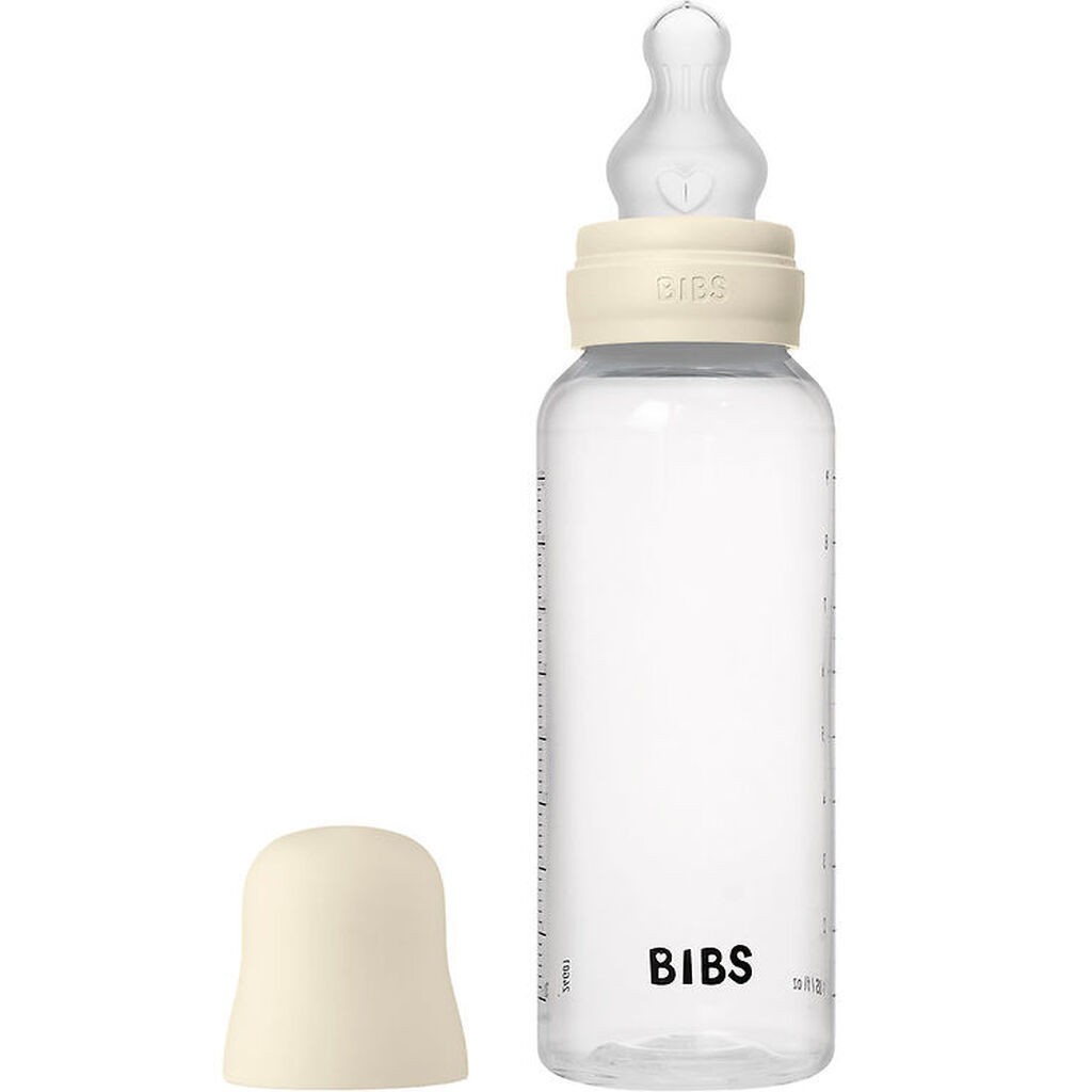Bibs Sutteflaske - 270 ml - PP/Silikone - Ivory