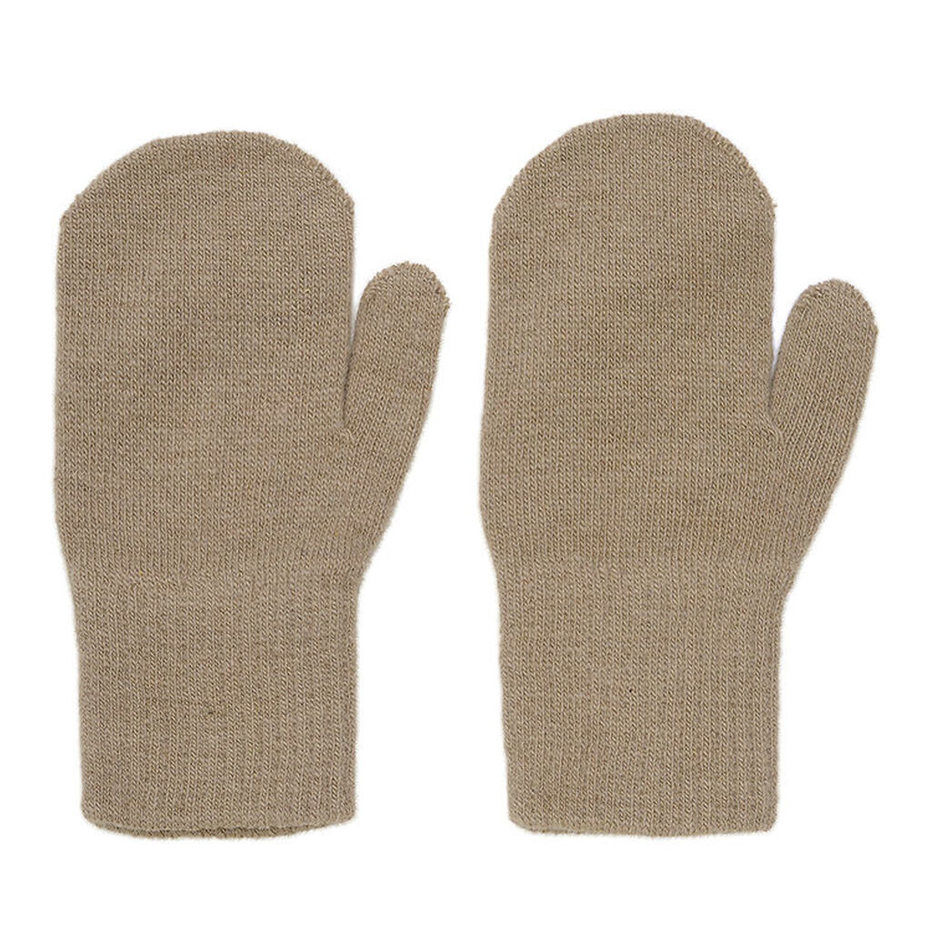 CeLaVi Luffer - Basic - Strik - Uld/Nylon - Magic Mittens - Whit