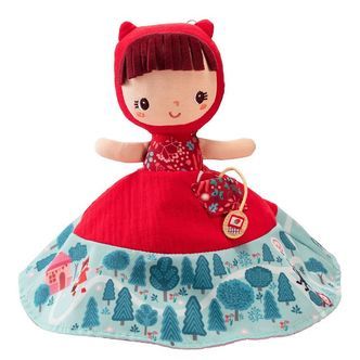 Lilliputiens Aktivitetsbamse - 3 Personer - 21 cm - Den Lille Rø