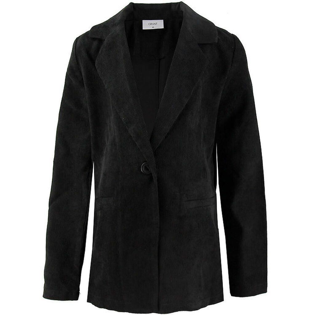 Grunt Blazer - Fløjl - Sigga - Sort