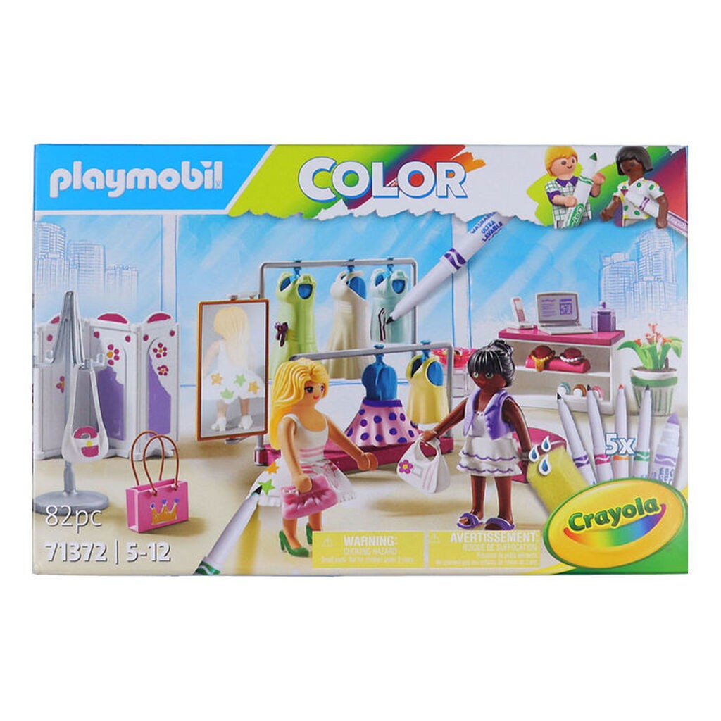 Playmobil Color - Modebutik - 71372 - 82 Dele
