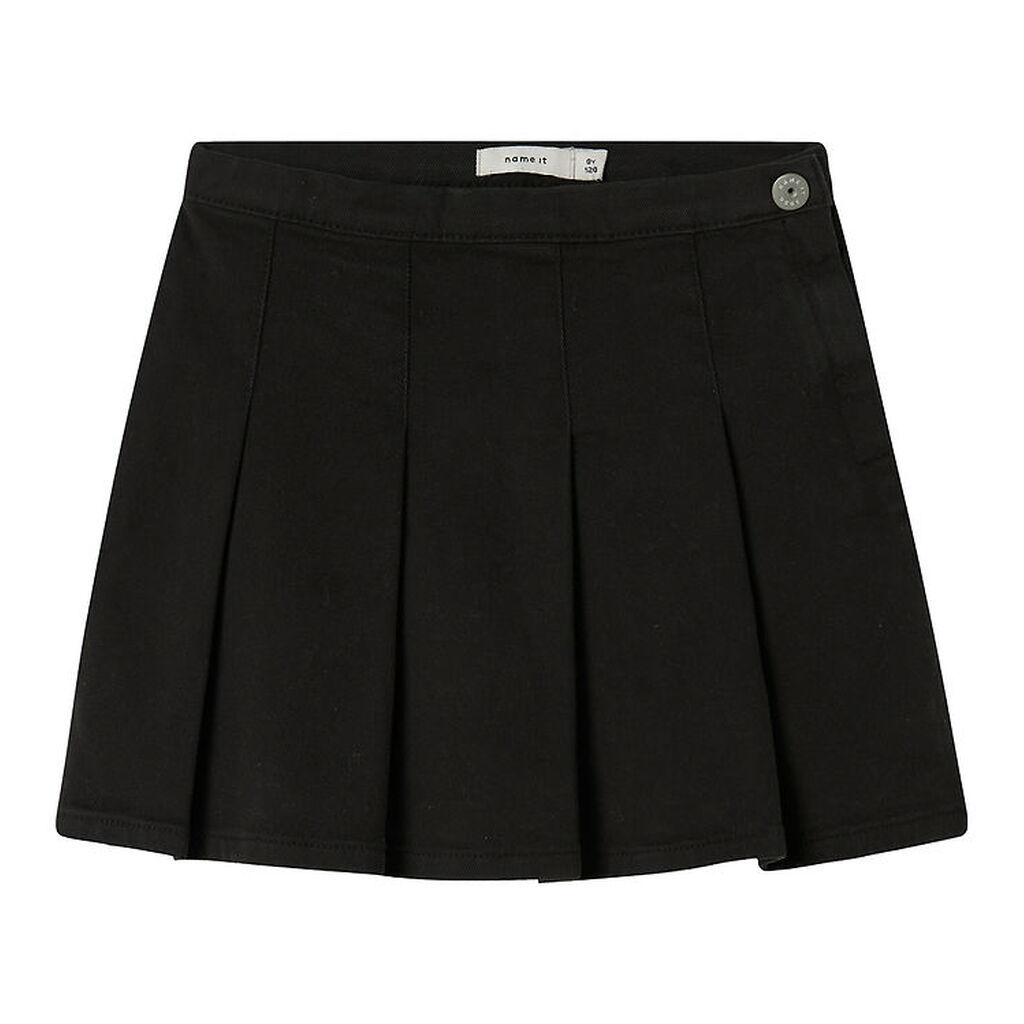 Name It Nederdel m. Læg - Denim - NkfRose - Black