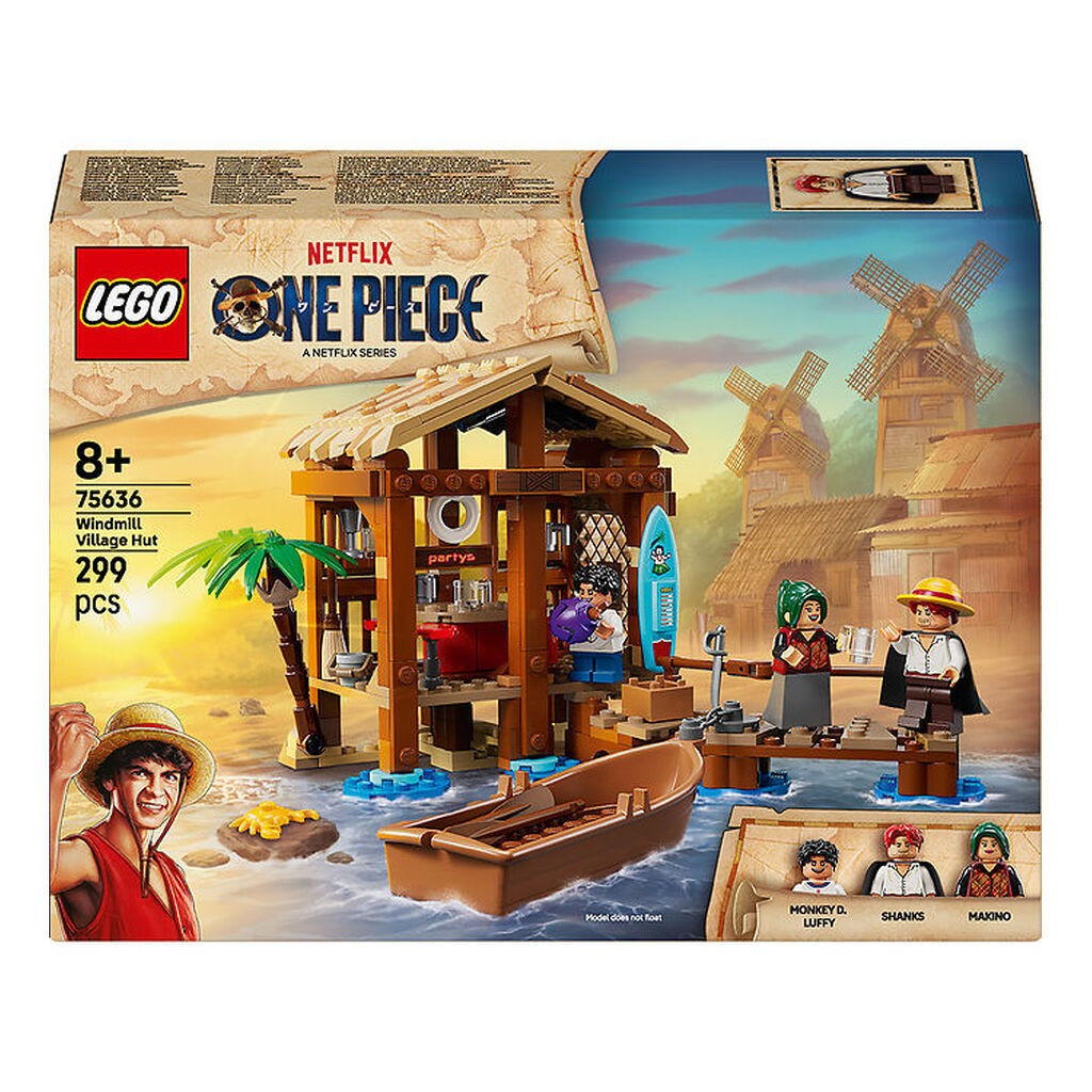 LEGOÂ® One Piece - Hytte i Windmill-landsbyen 75636 - 299 Dele
