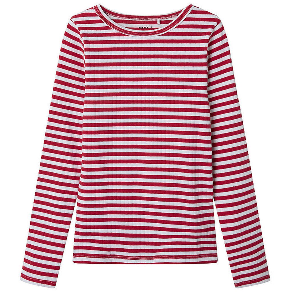 Name It Bluse - Noos - Rib - NkfSuraja - Lollipop/STRIPE