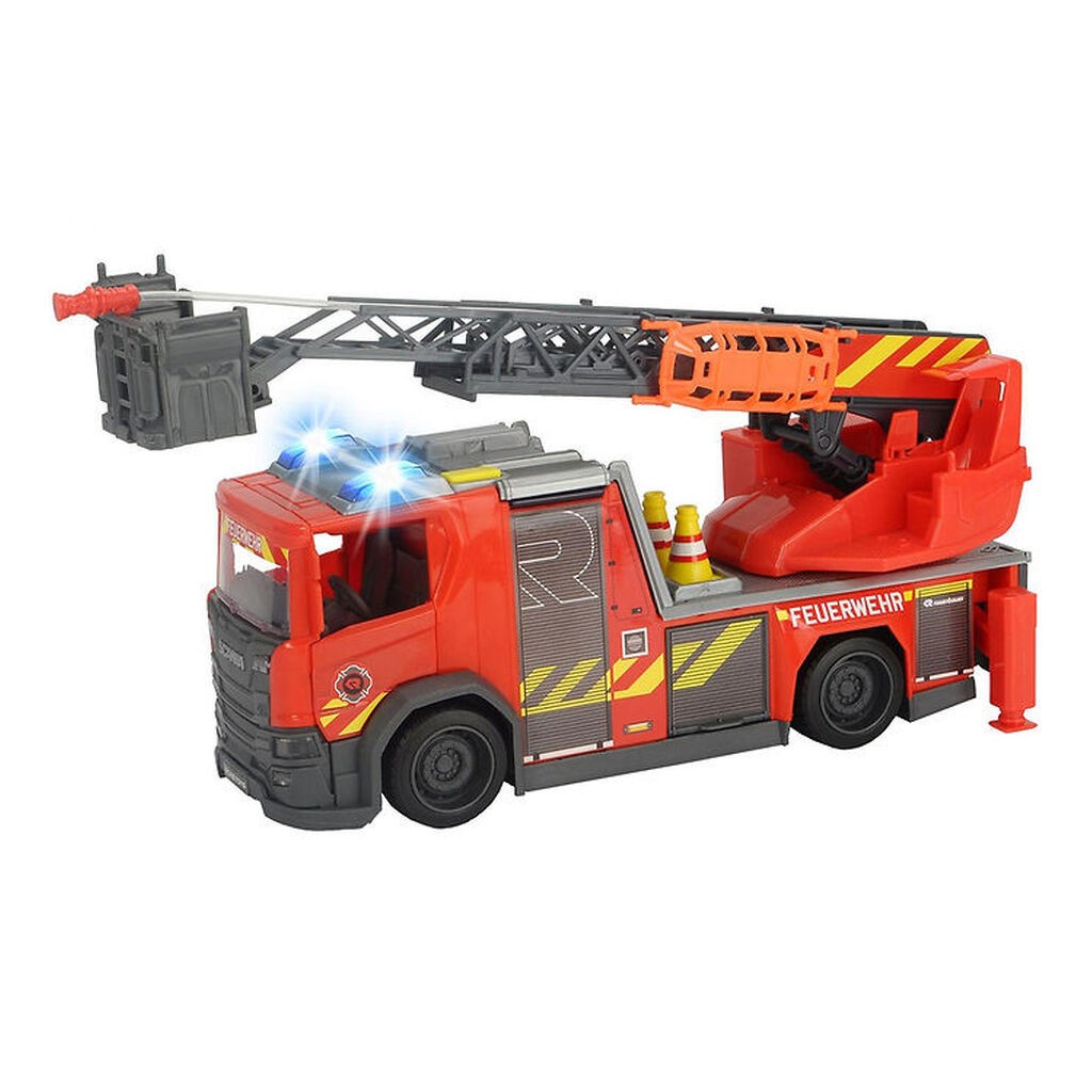 Dickie Toys Brandbil - Scania Fire Patrol - Lys/Lyd