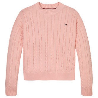 Tommy Hilfiger Bluse - Strik - Coral Ice