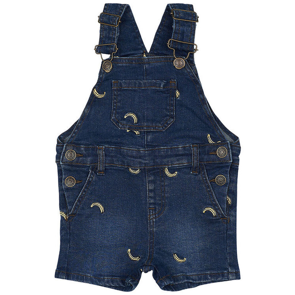 The New Siblings Smækbukser - TnstOtis - Medium Blue Denim EMB