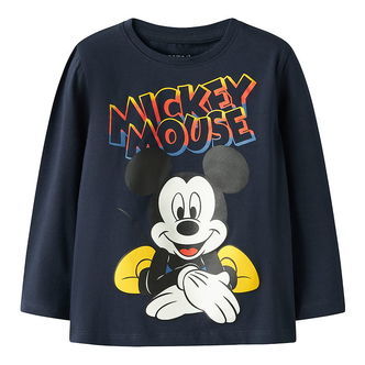 Name It Bluse - NmmDaze - Mickey Mouse - Navy Blazer