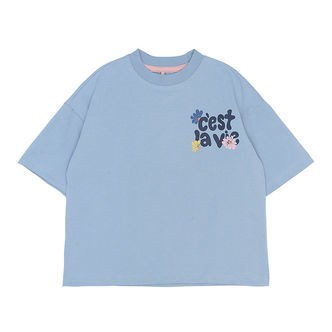 The New T-shirt - TnSandra - Forever Blue m. Print