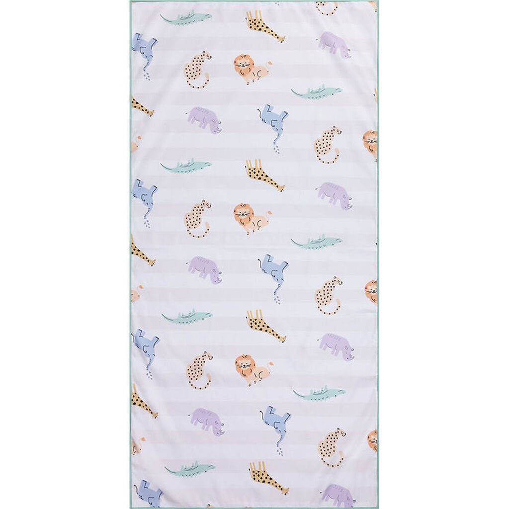 Swim Essentials Håndklæde - Microfiber - 135x65 cm - Wild Life
