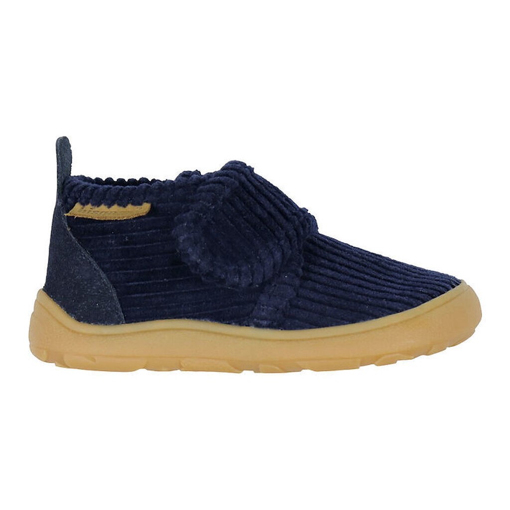 Bisgaard Hjemmesko - Barefoot - Navy Corduroy