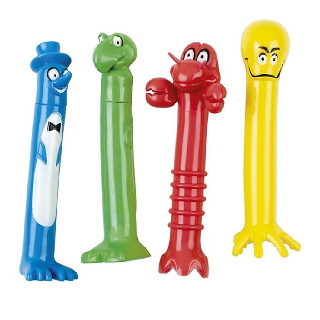 BECO Dykkerstave - Diving Monster - 4-Pak - Multifarvet