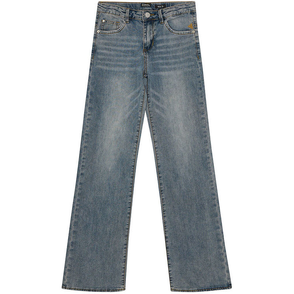 Indian Blue Jeans Jeans - Wide Fit - Damaged Light Denim