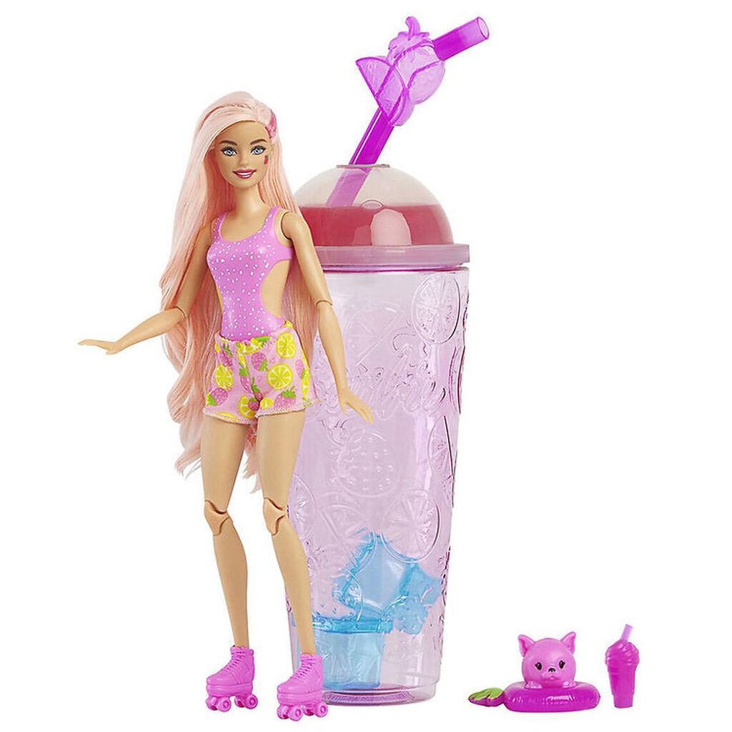 Barbie Dukke - Pop Reveal Juicy Fruits Strawberry Lemonade - Ros