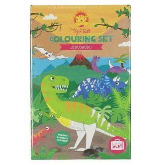 Tiger Tribe Farvesæt - Dinosaurs