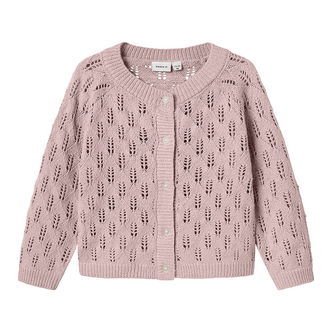 Name It Cardigan - Strik - NmfLeslie - Burnished Lilac