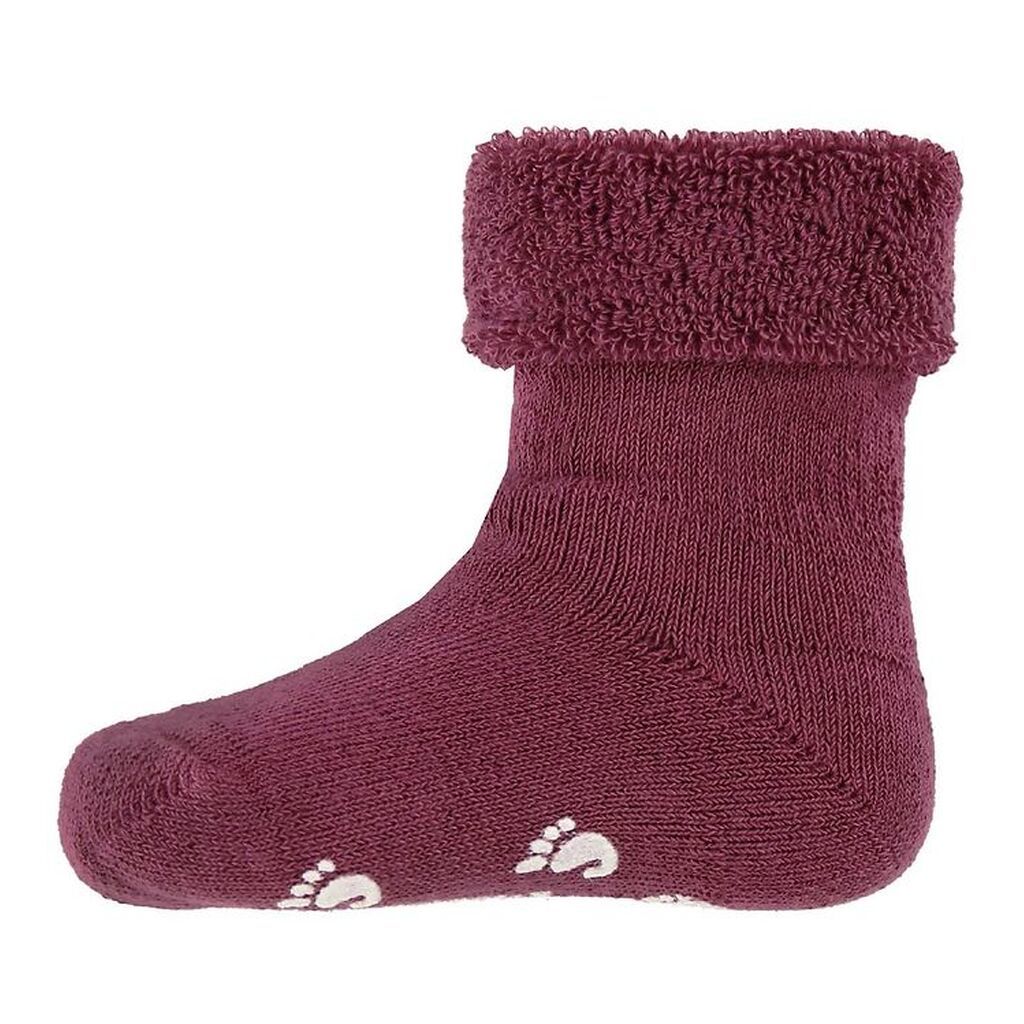 Fuzzies Skridsikre Strømper - Bordeaux