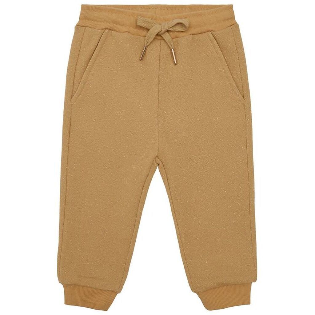 Petit by Sofie Schnoor Sweatpants - Estralla - Gul m. Glimmer