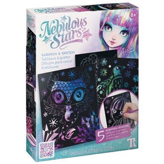Nebulous Stars Tegnesæt - Scratch & Sketch