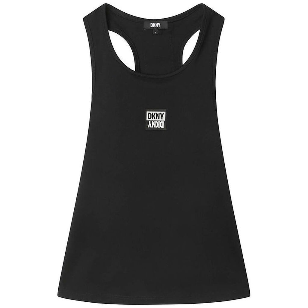 DKNY Top - Sort m. Logo