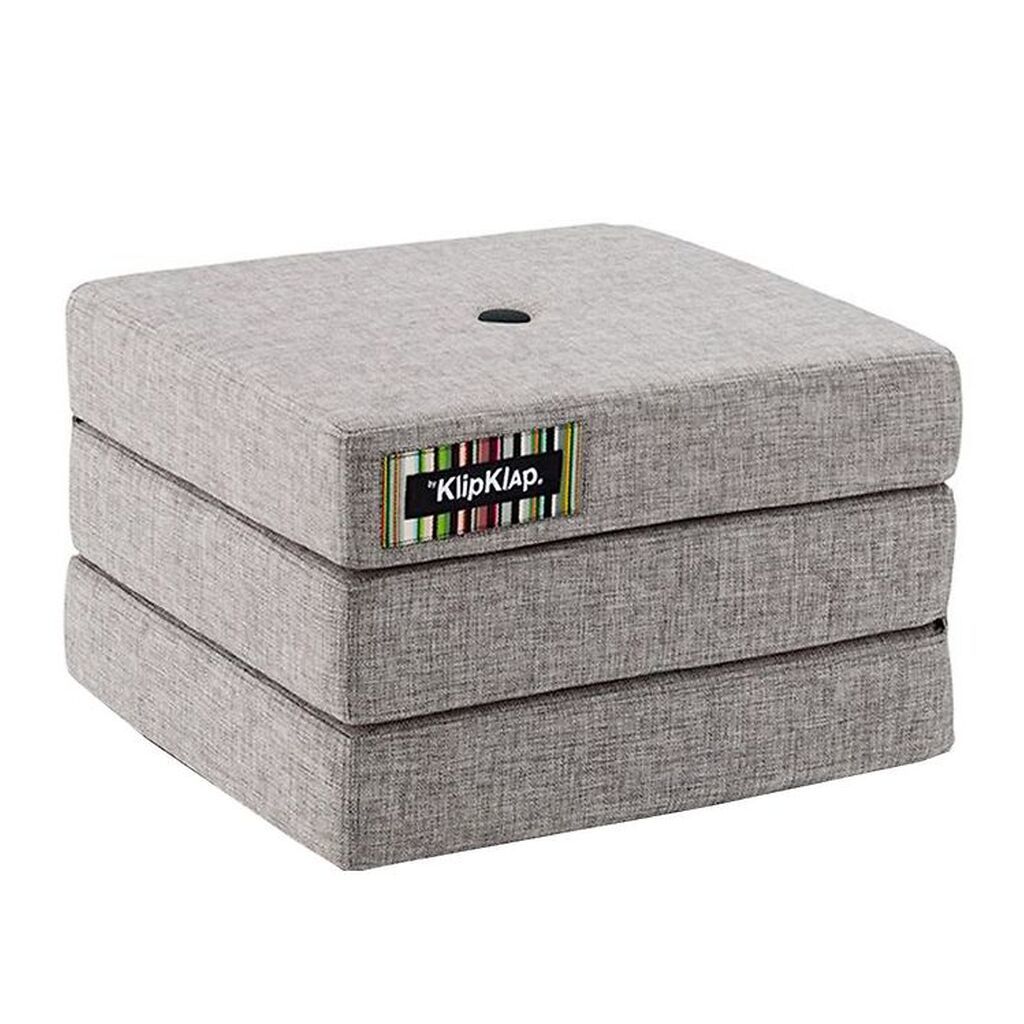 by KlipKlap Foldemadras - 3 Fold Single - 195x65 cm - Multi Grey