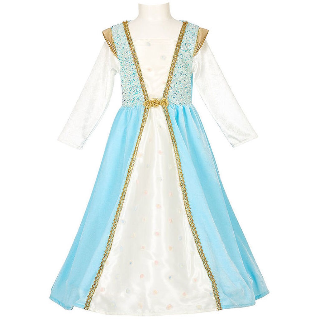 Souza Udklædning - Prinsesse - Josephina - Hvid/Blå