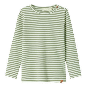 Lil' Atelier Bluse - Rib - Noos - NmmGago - Limestone
